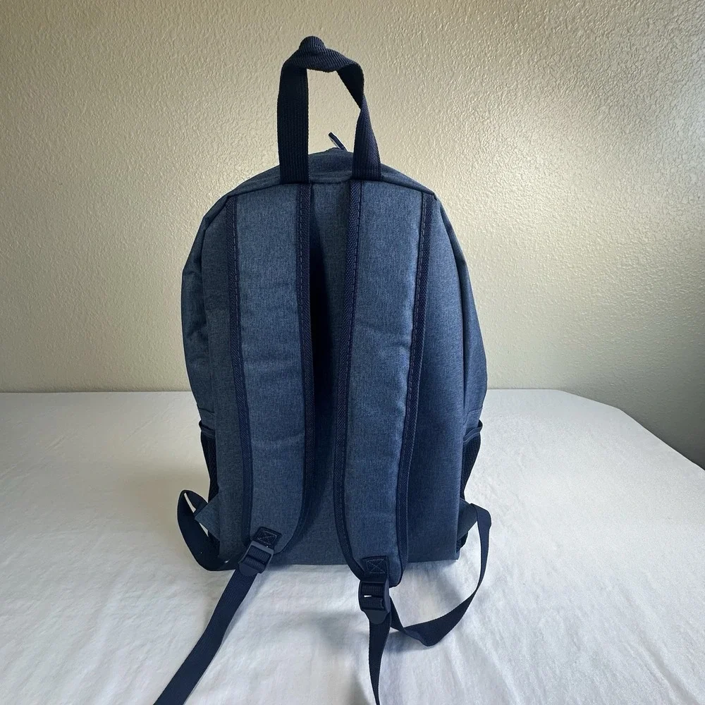 NEW Lowe's FULL SIZE, Blue Backpack, Zippers, Pockets, Tool Bag, Work Bag‎